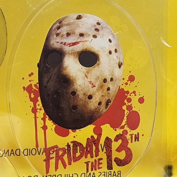 New Friday The 13th Window Gel Clings Jason Vorhees Halloween Decor Horror - Picture 9 of 13